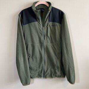✨ Marmot Men’s Green Zip Up Sweatshirt Medium